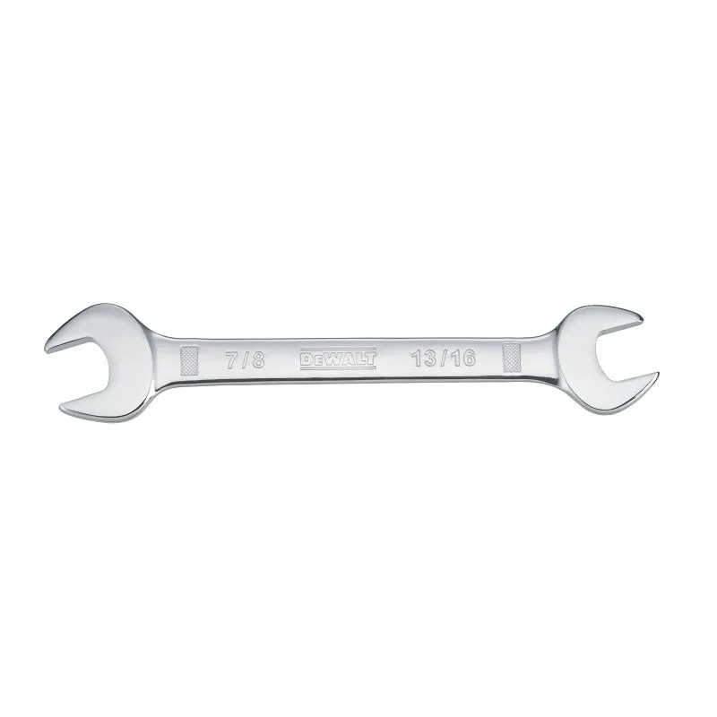 DEWALT DWMT75429OSP Open End Wrench, SAE, 13/16 x 7/8 in Head