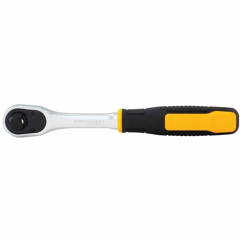 DEWALT DWMT81091 1/2″ Drive Bi-Material Grip Ratchet