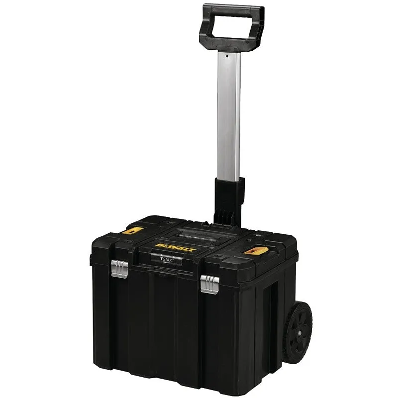 DEWALT DWST17820 Mobile Storage Deep Box, Black, 20-1/8 in L x 17 in W x 39 in H Outside (Pack of 2)
