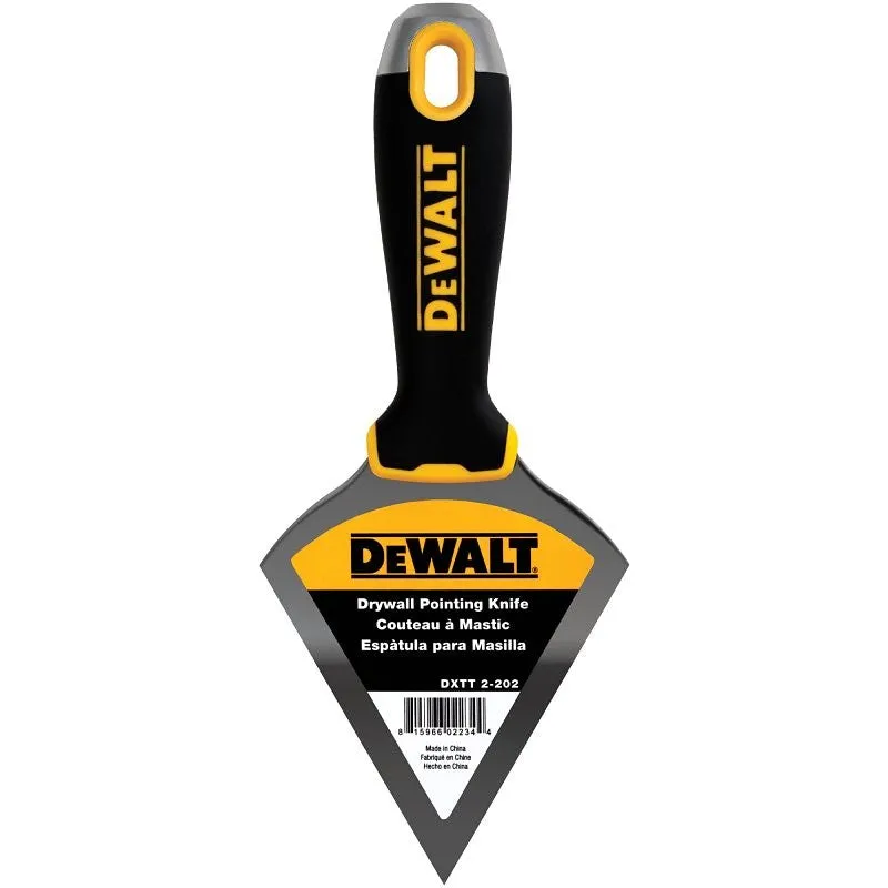 DEWALT DXTT-2-202 Pointed Knife, 3-1/2 in W Blade, Stainless Steel Blade, Precision Ground Blade, Nylon Handle (Pack of 4)