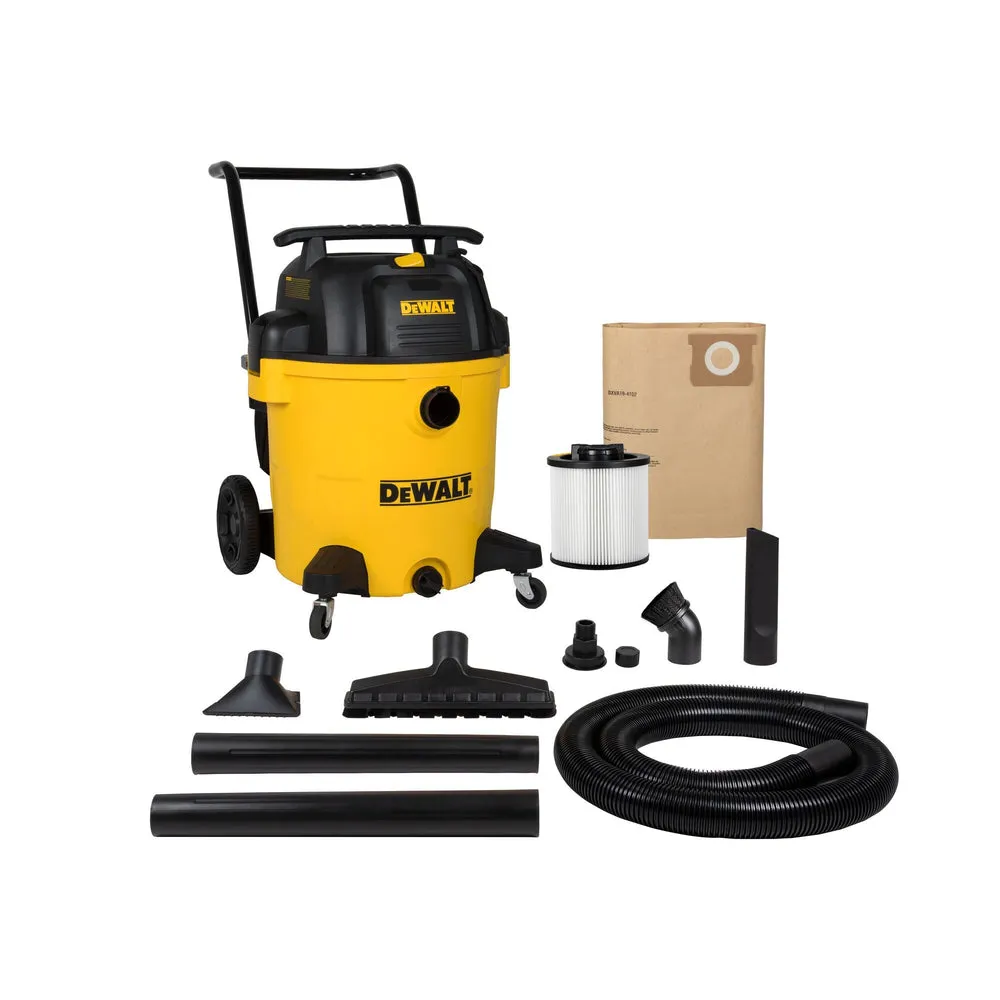 DEWALT DXV16PQTA 16 Gallon 6.5 PHP Stealthsonic Quiet Vacuum