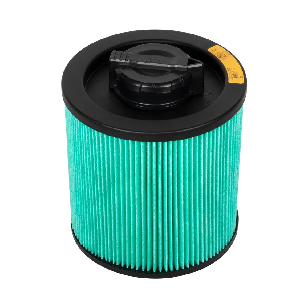 DEWALT DXVC6914 6 Gallon to 16 Gallon Cartridge Filter HEPA for Wet/Dry Vacuum