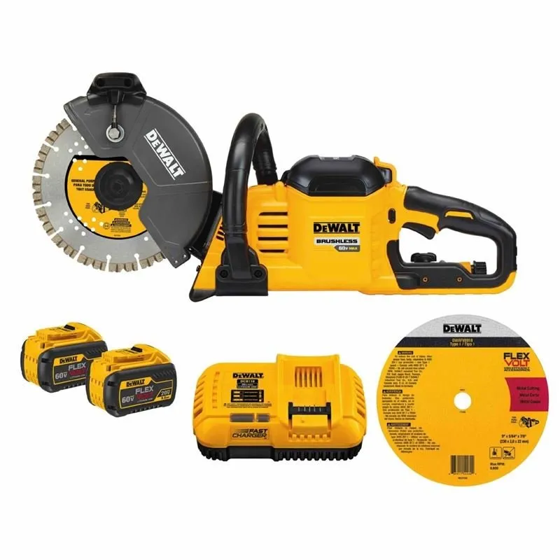 DEWALT Flexvolt 9 in Cordless Cut Off Saw