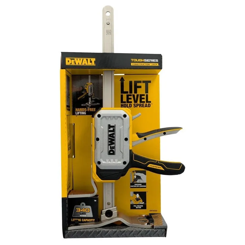 DEWALT TOUGHSERIES DWHT83550 Construction Jack, 340 lb