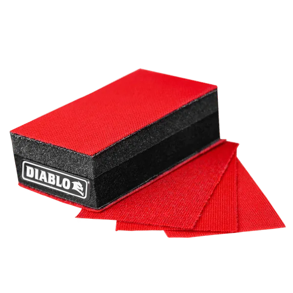 DIABLO DFB234DUOH01G 2-3/4″ x 5″ Reusable Hand Sanding Block