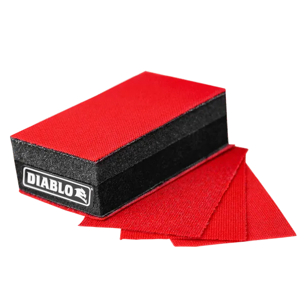 DIABLO DFB323DUOH01G 3-2/3″ x 9″ Reusable Hand Sanding Block