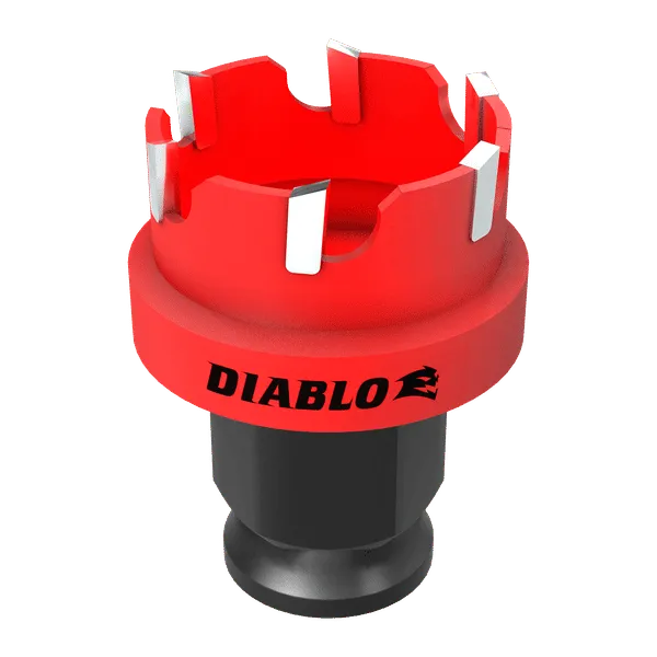 DIABLO DHS1125CF 1-1/8″ Steel Demon™ Carbide Teeth Hole Cutter