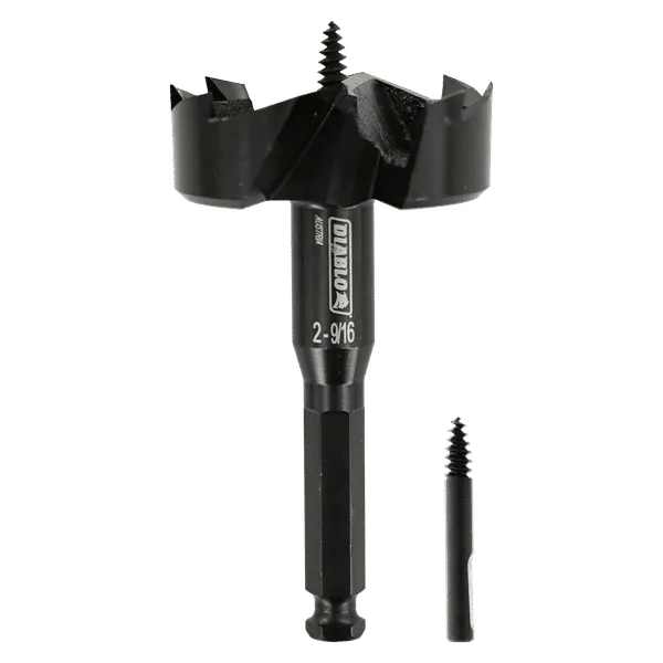 DIABLO DSF2562 2-9/16″ SPEEDemon™ 2-Cutter Self Feed Bit