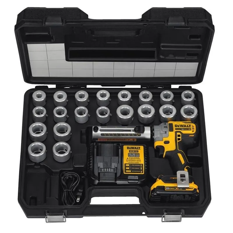 DEWALT DCE151TD1 20V MAX* XR® Cordless Cable Stripper Kit
