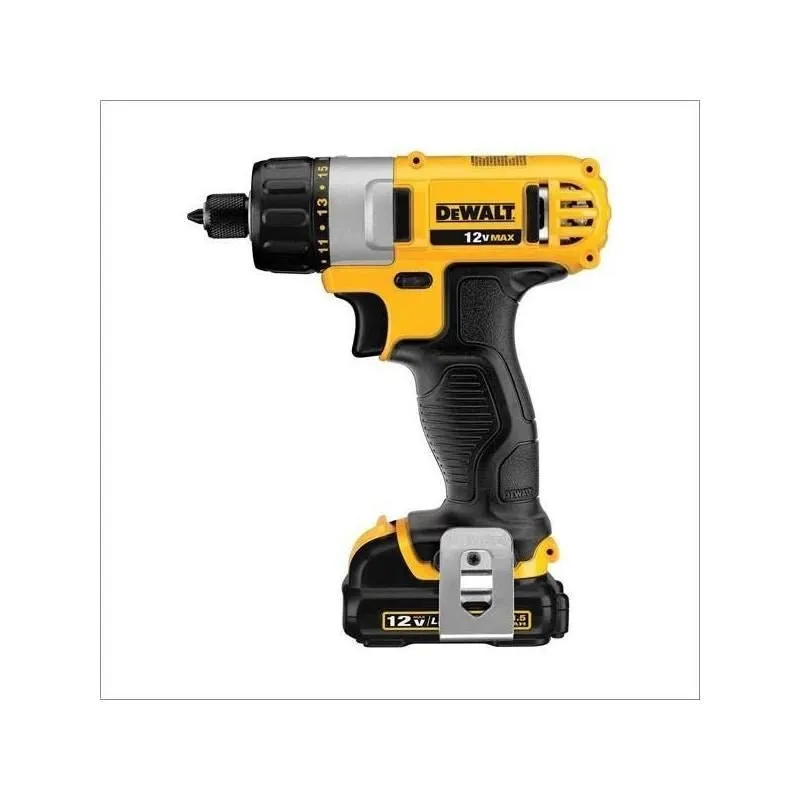 DEWALT | DCF610S2 12V MAX* 1/4″ Screwdriver Kit