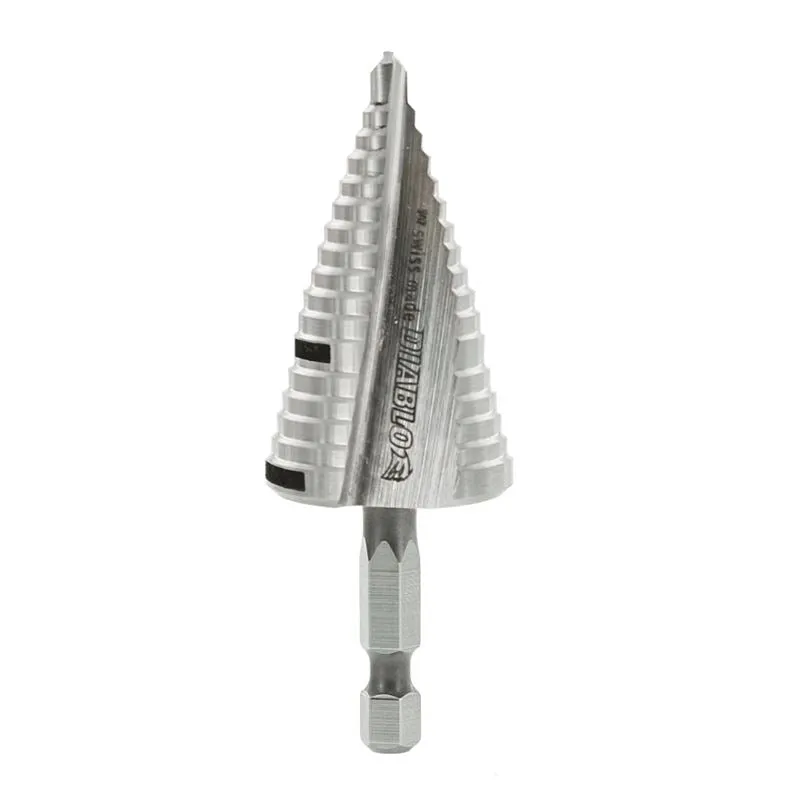 Diablo 7/8 in. â€‘ 1â€‘1/8 in. 17 Step Impact Step Drill Bit