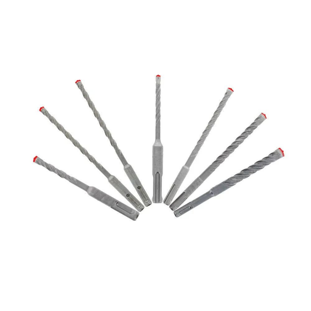 diablo dmapl9920 s7 7pc rebar demon sds plus 4 cutter full carbide head hammer bit set 7 piece