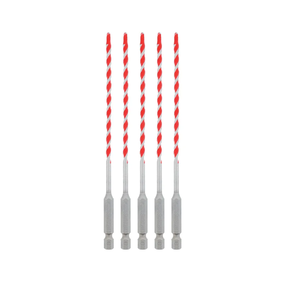 Diablo DMARG1020-P5 5/32″ x 3″ x 6″ SPEEDemon™ Red Granite Carbide-Tipped Hammer Drill Bits (5-Pack)