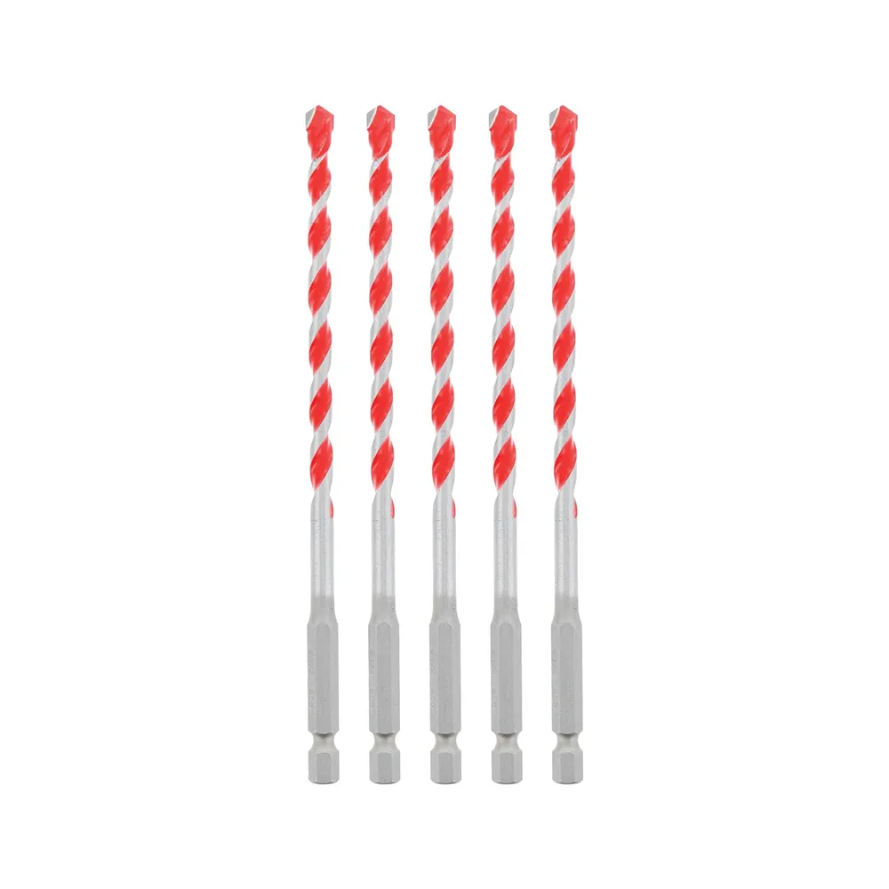 Diablo DMARG1070-P5 1/4″ x 4″ x 6″ SPEEDemon™ Red Granite Carbide Tipped Hammer Drill Bits (5-Pack)