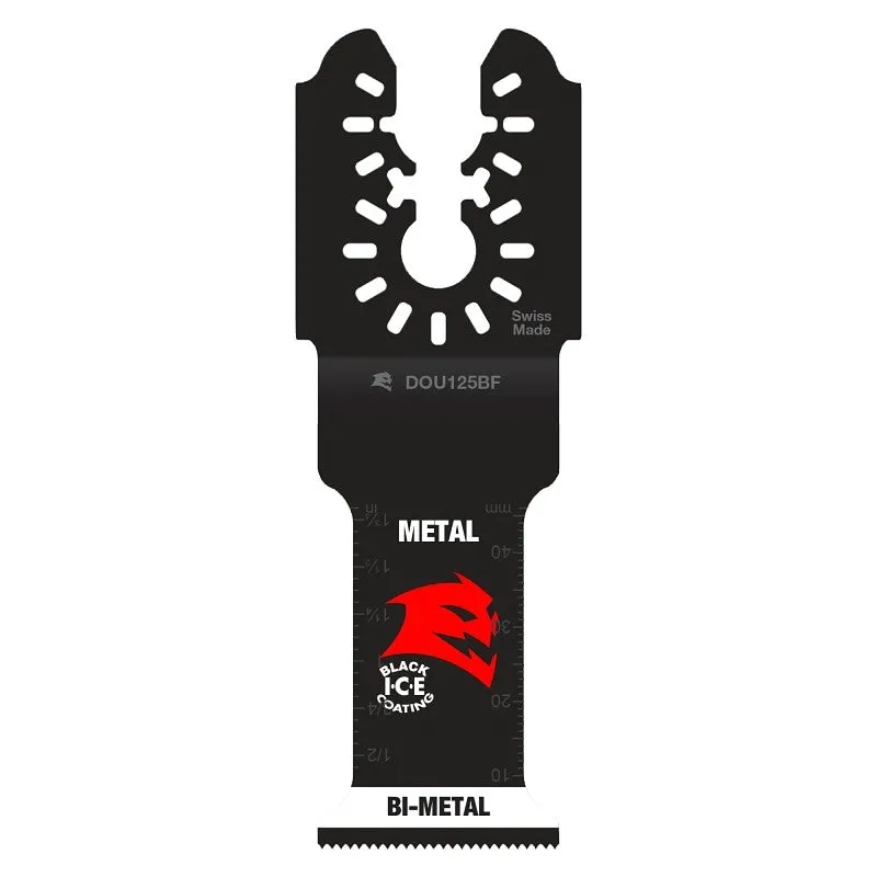 Diablo DOU125BF3 Oscillating Blade, 1-1/4 in, 3/PK, 2 in D Cutting, Bi-Metal