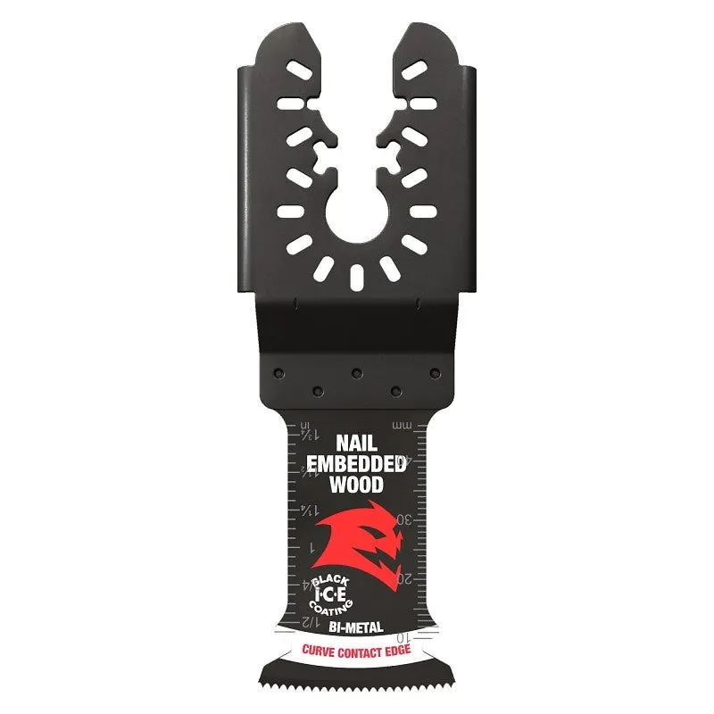 Diablo DOU125BW10 Oscillating Blade, 1-1/4 in, 2 in D Cutting, 10/PK, Bi-Metal