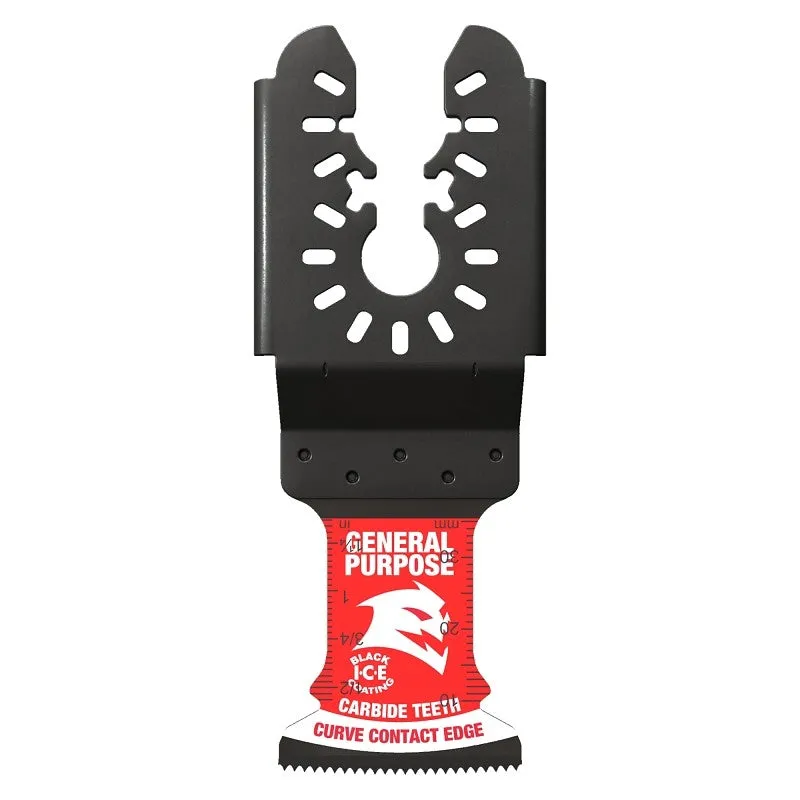 Diablo DOU125CGP10 Oscillating Blade, 1-1/2 in D Cutting, 1-1/4 in, Carbide, 10/PK