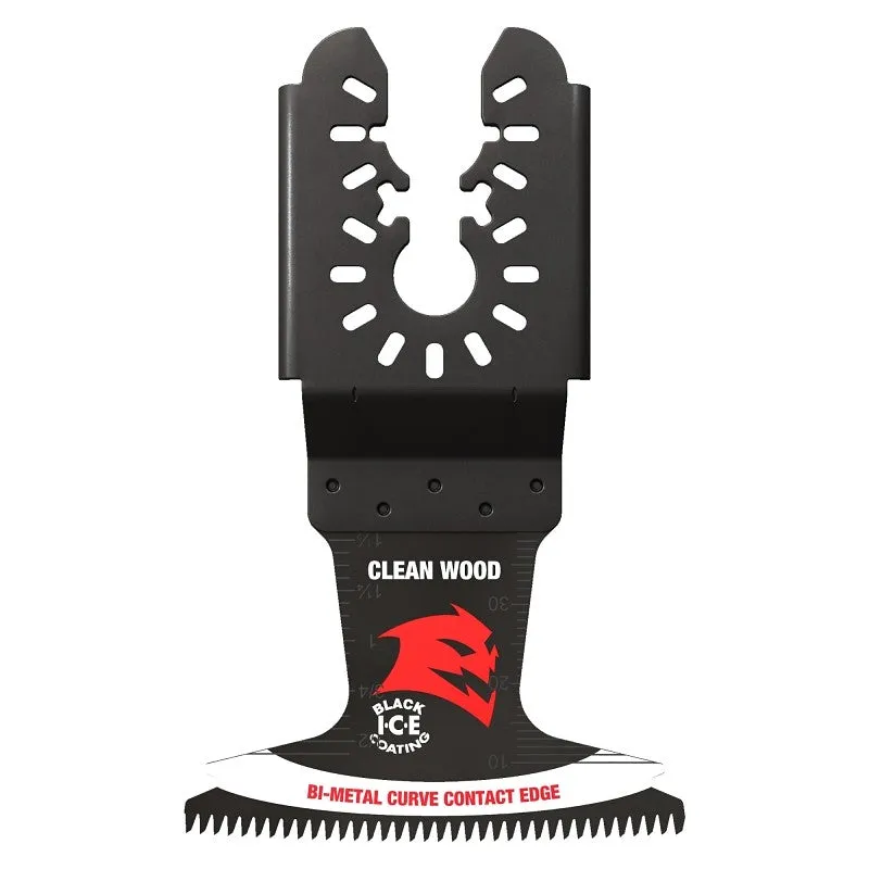Diablo DOU250JBW Oscillating Blade, 2-1/2 in, 1-1/2 in D Cutting, Bi-Metal, 1/PK