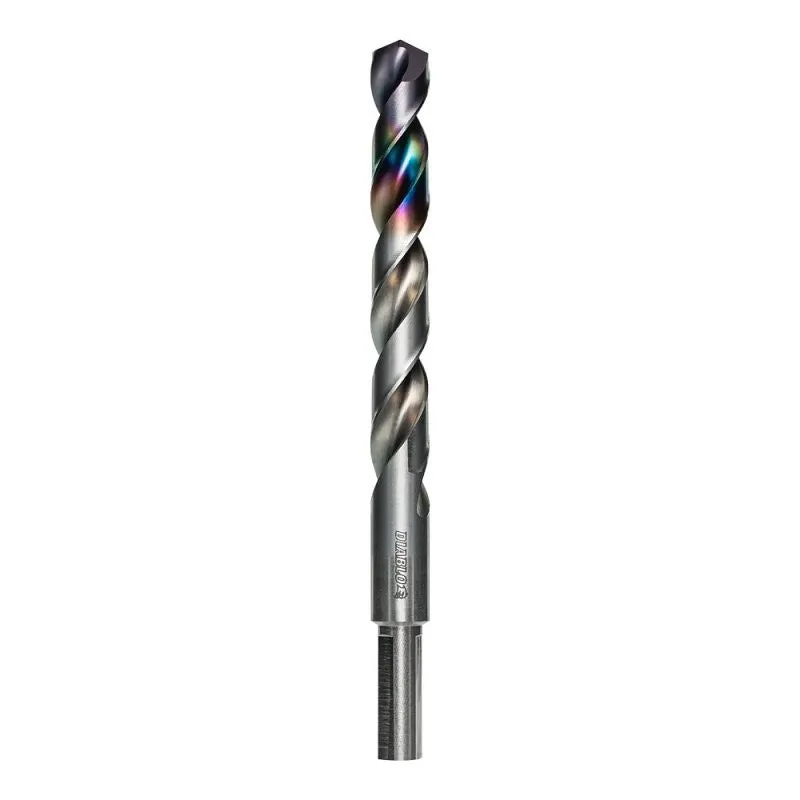 Diablo Metal Demon DMD3164JP1 Drill Bit, 31/64 in Dia, 5.9 in OAL, Three-Flat Reduced Shank (Pack of 6)