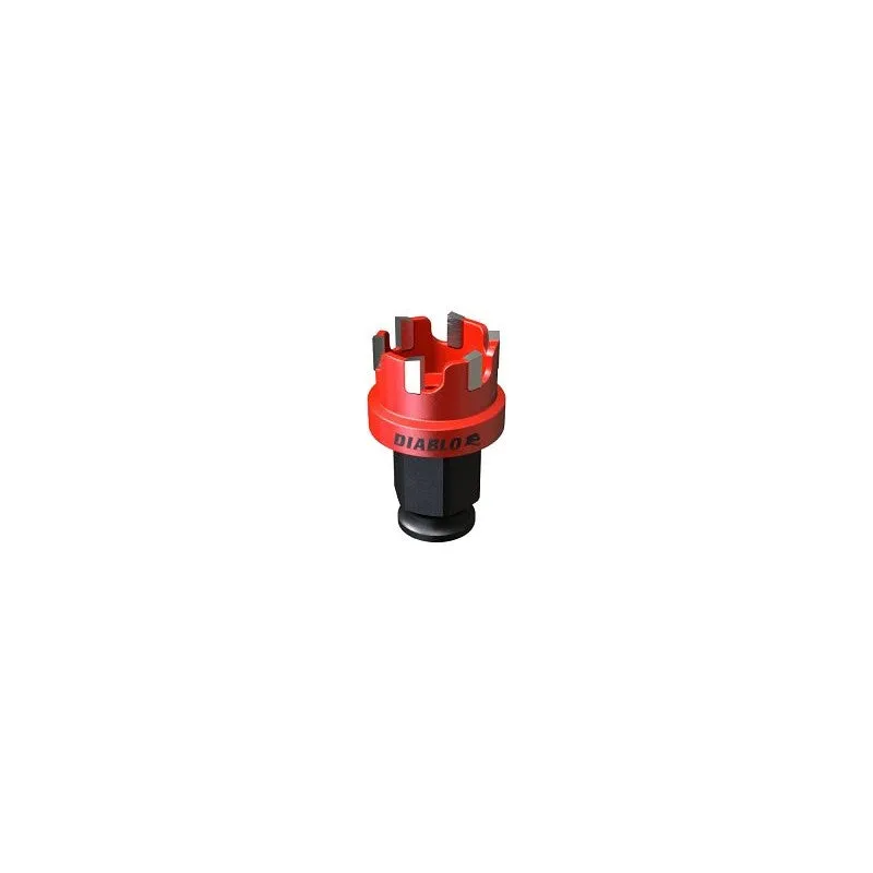 Diablo Steel Demon DHS1000CF Hole Cutter, 1 in Dia, Carbide Cutting Edge