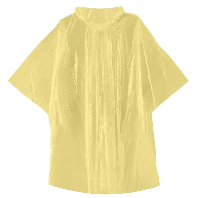 Diamondback 1743B Emergency Poncho, One-Size, PVC, Hooded Collar (Pack of 20)