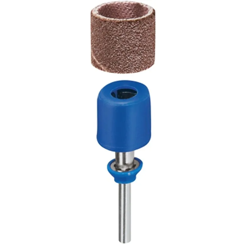 Dremel EZ Drum EZ407SA Mandrel, For: Dremel Rotary Tools and Model 408, 432, 445 1/2 in Sanding Bands (Pack of 2)