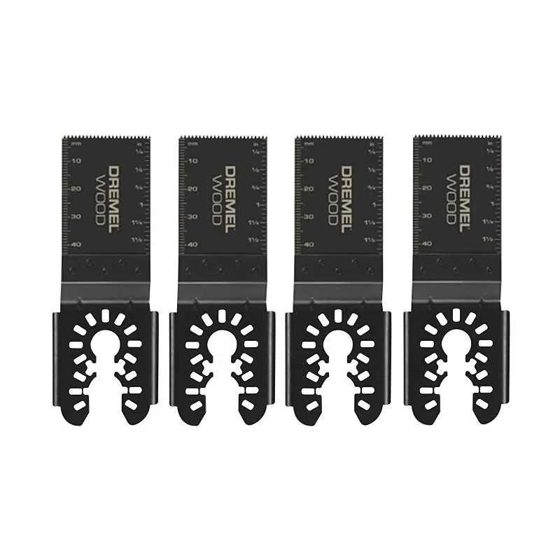 Dremel MM480BU-4 Flush Cut Blade Set, 1-1/2 in W, 2 in L