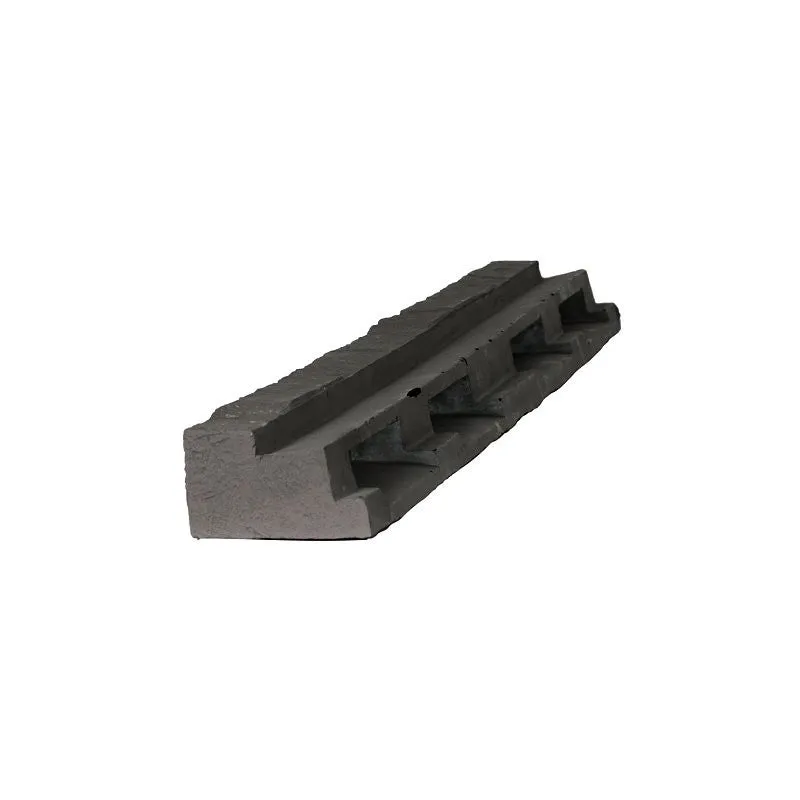 DuraKwik Stone 2001G Stone Sill, 48 in L, 2 in W, 4 in Thick, Ledger Profile, Gray