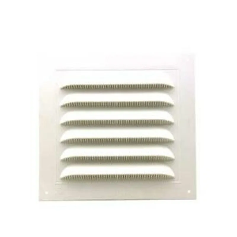 Duraflo 621212 Gable Vent, 14.56 in L, 14.813 in W, Polypropylene, White