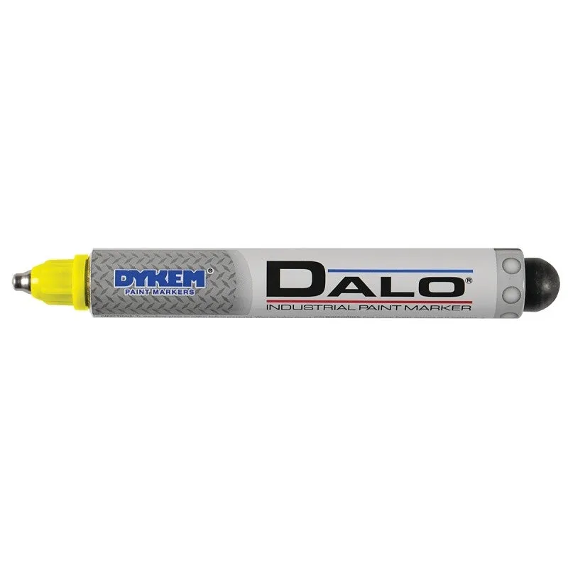 Dykem 26063 Paint Marker, Yellow (Pack of 6)