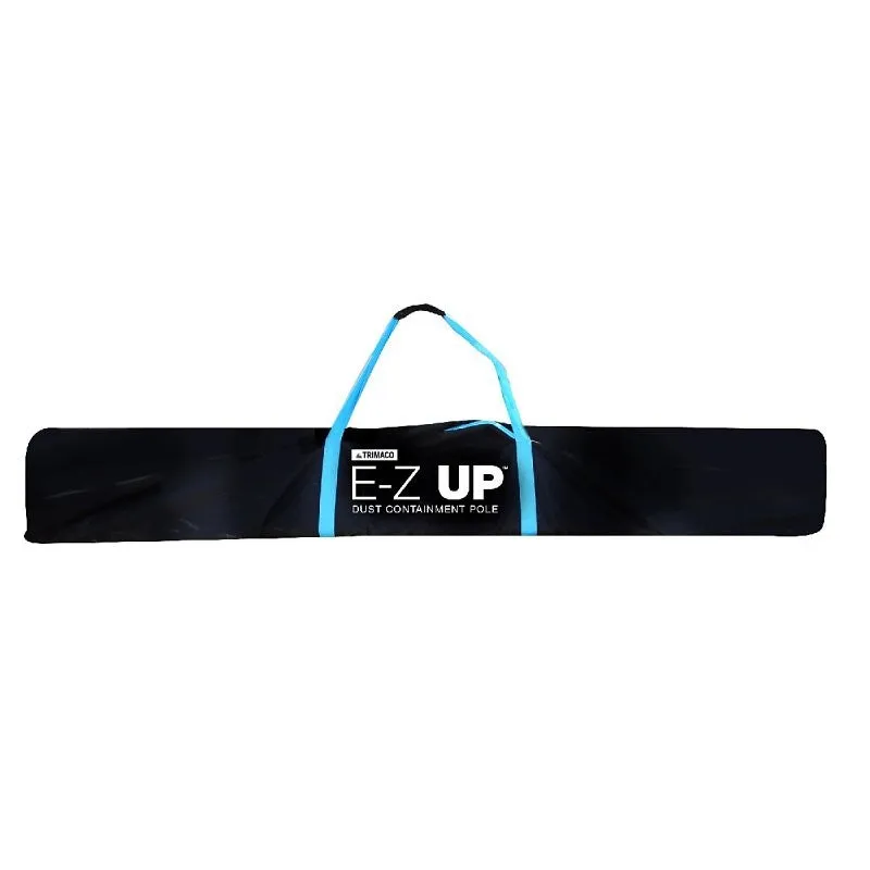 E-Z Up 54731 Dust Containment Pole Bag, Heavy-Duty, 79-23/32 in L, 6-29/32 in W, Polyester, Black