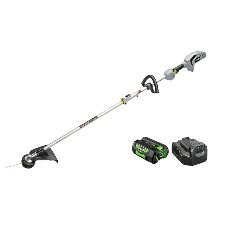 EGO MST1501 POWER+ Multi-Head Combo Kit – 15in String Trimmer and Power Head with 5.0Ah Battery and Standard Charger