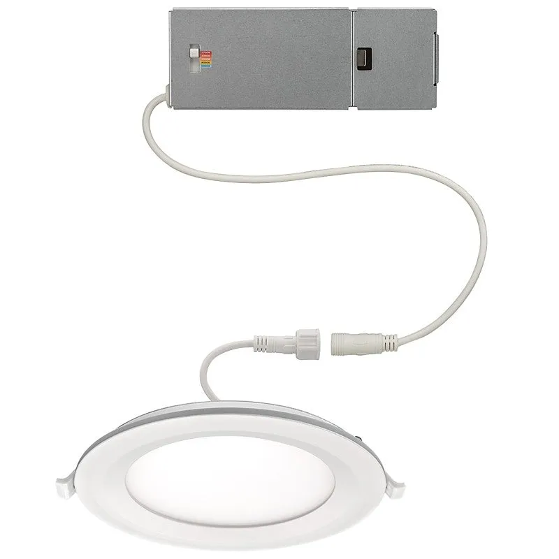ETI DLLP-NL Series 53828103 Downlight with Nightlight, 14.3 W, 120 V, LED Lamp, Aluminum