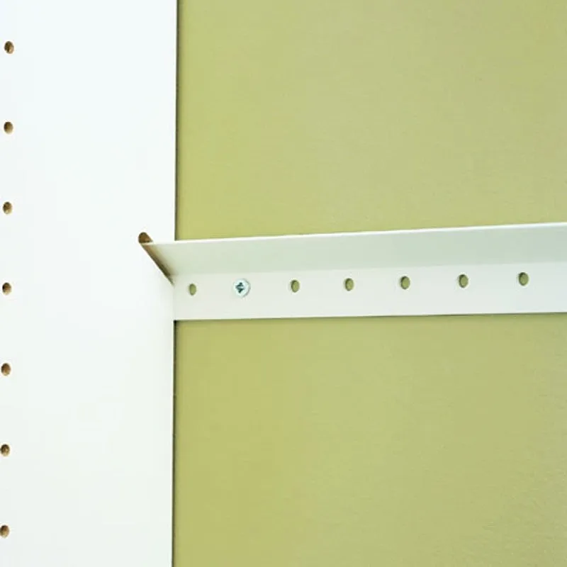 Easy Track RE1048 Rail, 14 ga Thick Material, 48 in W, Steel