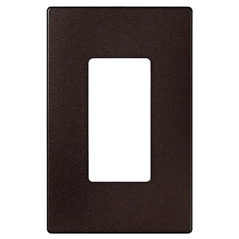 Eaton Cooper Wiring PJS PJS26RB-SP-L Wallplate, 4-7/8 in L, 3-1/8 in W, 1 -Gang, Polycarbonate, Oil-Rubbed Bronze (Pack of 10)