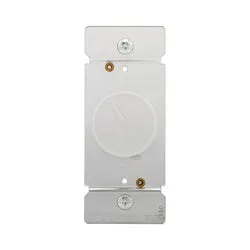 Eaton Cooper Wiring RFS15-W-K Fan Speed Controller, 1 -Pole, 1.5 A, 120 V, White
