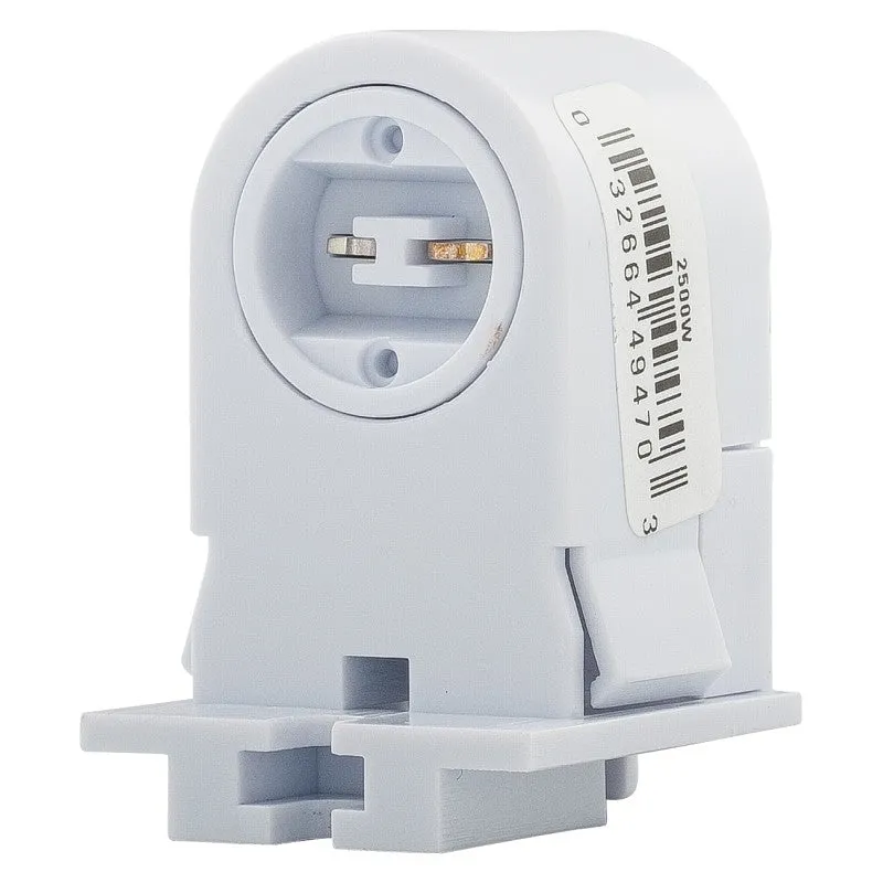 Eaton Wiring Devices 2500W-BOX Lamp Holder, Fixed, 1.44 in W x 2.31 in H Dimensions, 600 VAC, 660 W, White (Pack of 10)