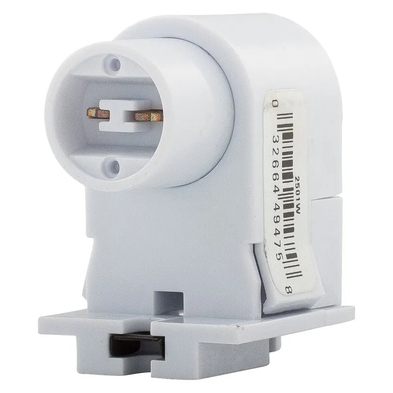 Eaton Wiring Devices 2501W-BOX Lamp Holder, 1.44 in W x 2.31 in H Dimensions, 600 VAC, 660 W, White (Pack of 10)