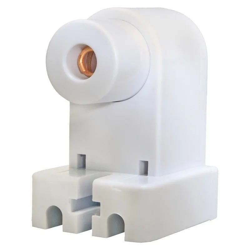 Eaton Wiring Devices 2504W-BOX Lamp Holder, 1.45 in W x 2.33 in H Dimensions, 1000 VAC, 660 W, White (Pack of 10)