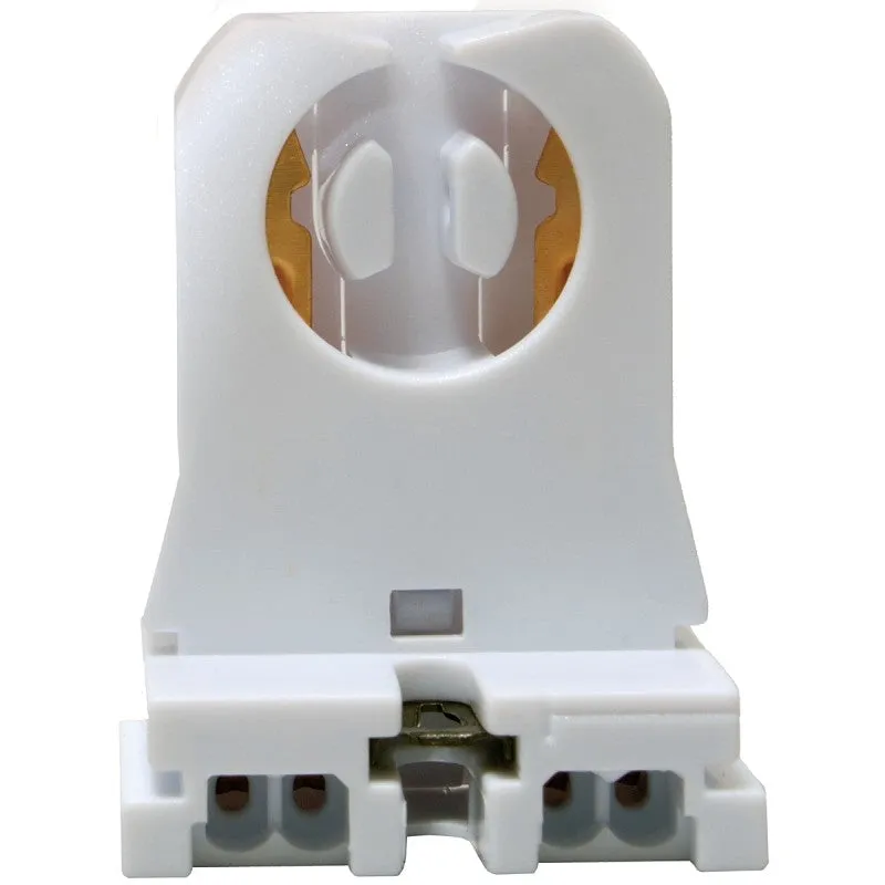 Eaton Wiring Devices 2510W-BOX Lamp Holder, Short, 1.25 in W x 1.67 in H Dimensions, 600 VAC, 660 W, White (Pack of 10)