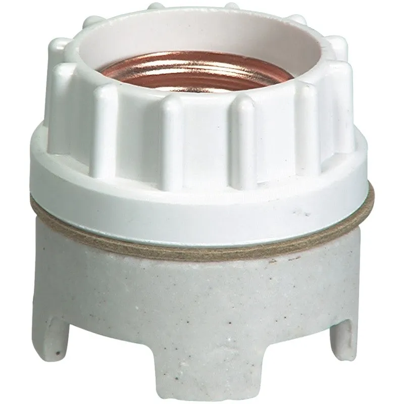 Eaton Wiring Devices 610-BOX Sign Receptacle, 250 VAC, 660 W, Porcelain Housing Material, White (Pack of 10)
