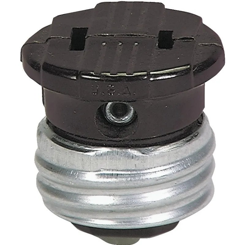 Eaton Wiring Devices 758B-BOX Adapter, 660 W, 1-Outlet, Thermoplastic, Brown (Pack of 25)
