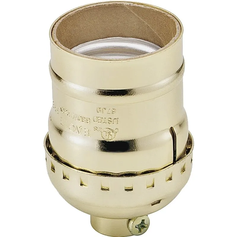 Eaton Wiring Devices 975ABD-BOX Lamp Holder, 1.4 in Dia x 2 in H Dimensions, 250 VAC, 660 W (Pack of 10)
