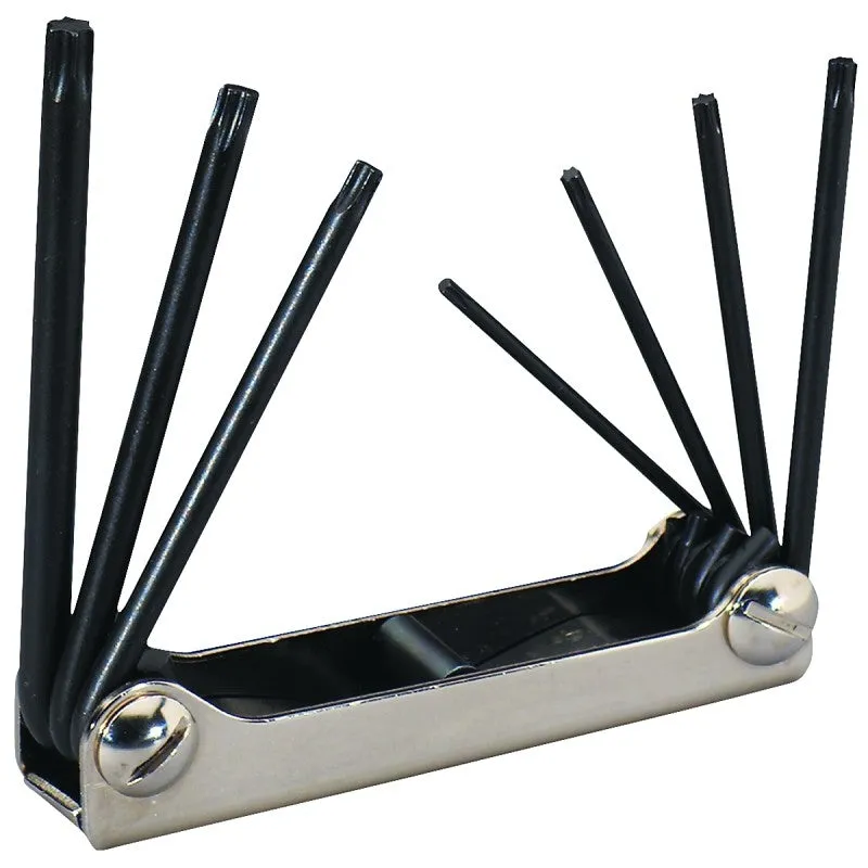 eklind torx series 22571 hex key set t10 t15 t20 t25 t27 t30 t40 drive torx drive classic handle
