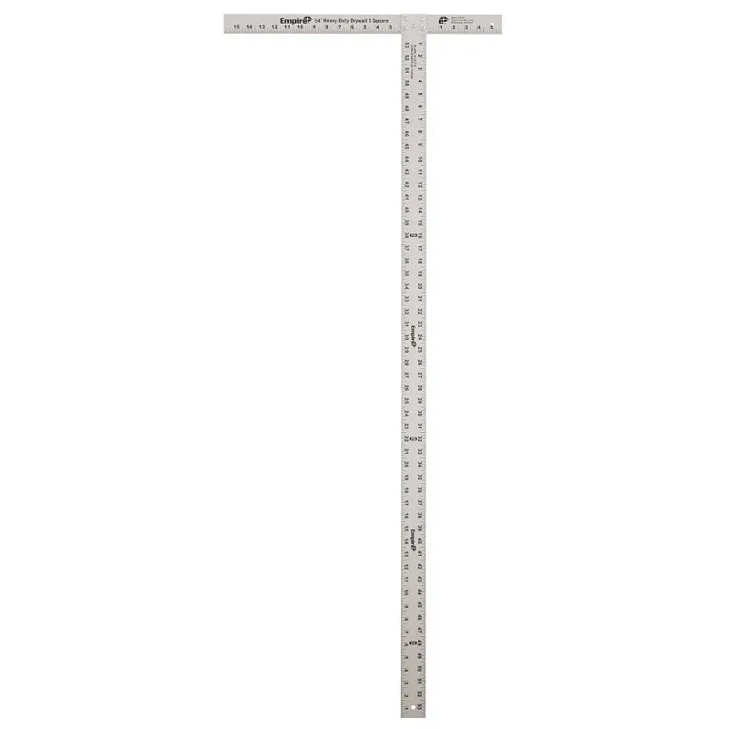 Empire 418-54 Heavy-Duty T-Square, 0 to 53-7/8 in, Aluminum
