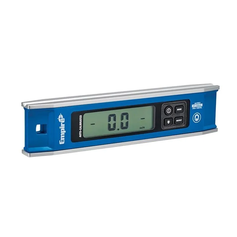 Empire em105.9 – 9″ Magnetic Digital Torpedo Level