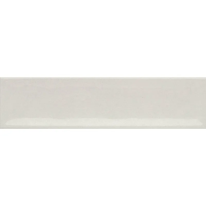 Emser Tile Raku Series W32RAKUWH0312P26 Ceramic Tile, 12 in L Tile, 3 in W Tile, Pressed Edge, Rectangular Pattern