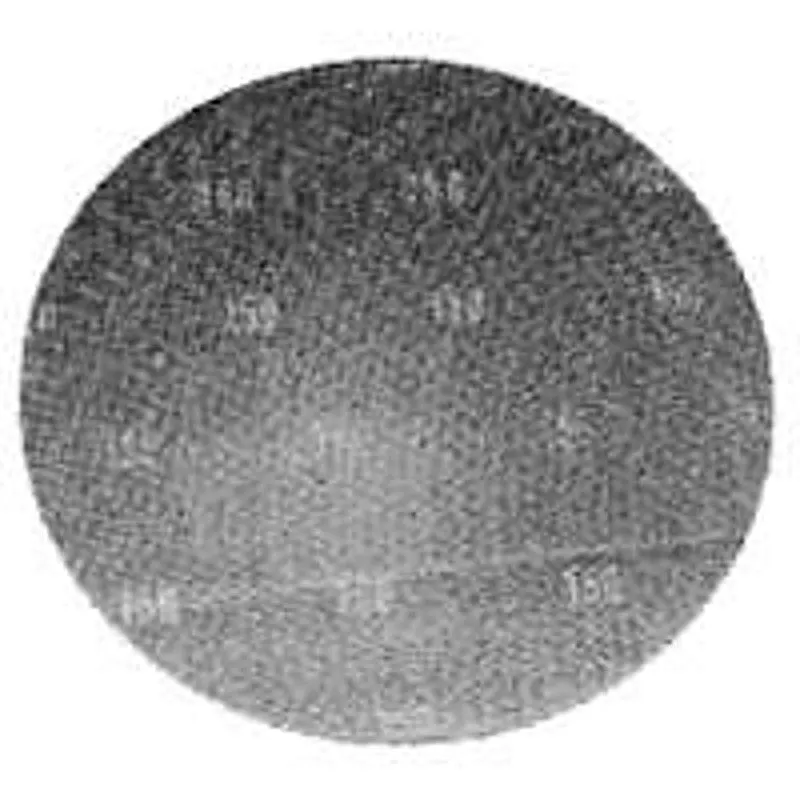 Essex Silver Line 17SC150 Sanding Disc, 17 in Dia, 150 Grit, Very Fine, Screen Cloth Backing (Pack of 10)