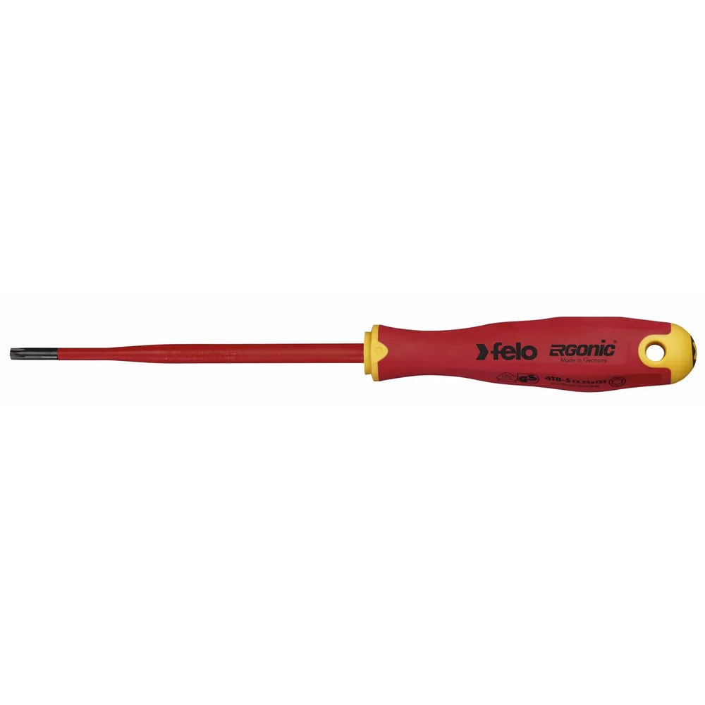 FELO SD ERGONIC VDE E-slim TORX® T 25 x 125 Screwdriver with 3C-handle