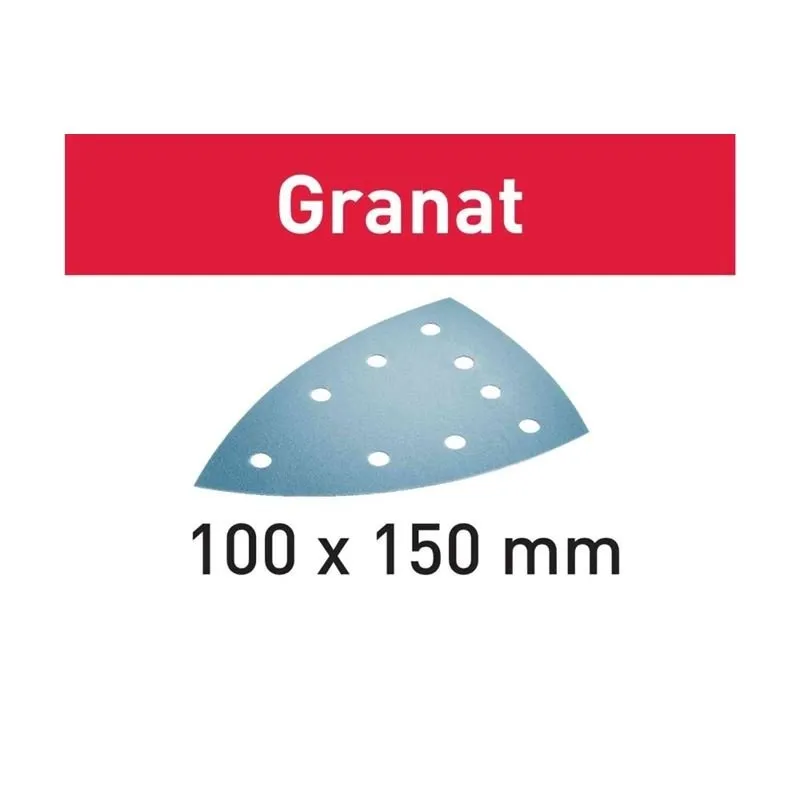 FESTOOL 577552 Sanding Disc Granat STF DELTA/9 P400 GR – 100 Pack